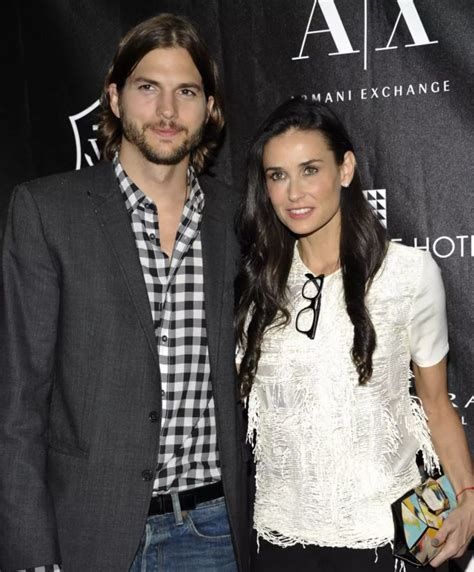 Ashton Kutcher Zwang Ex Demi Moore Zu Dreiern