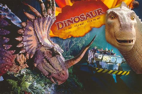 My Favorite Disney Postcards Dinosaur Ride In Animal Kingdom