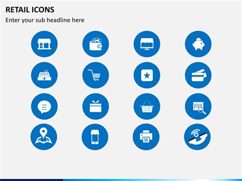Retail Icons Powerpoint Template Ppt Slides