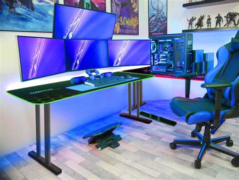 New 2020 Best Pc Gaming Desks For Gamers Computer Station Nation