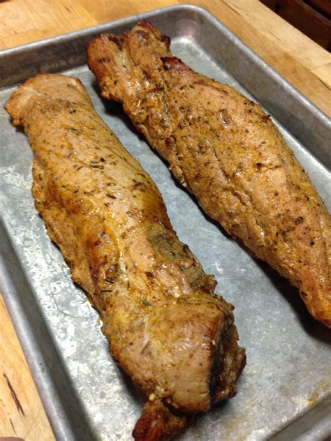 For those who do not cook tenderloin often, you should let the meat stand at room temperature for 2 hours before putting in the oven. Tracy Cooks in Austin: Smoked Pork Tenderloin in my ...