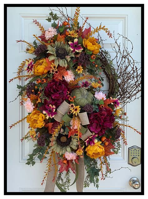10 Extra Large Fall Wreath
