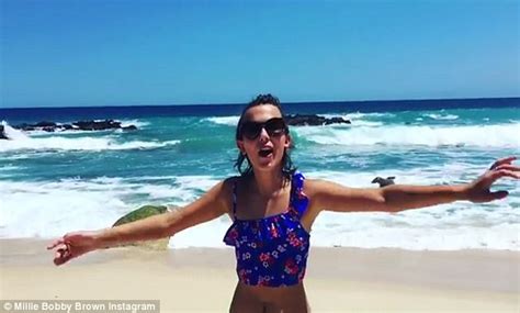 Millie Bobby Brown And Sadie Sink Vacation In Cabo Daily Mail Online