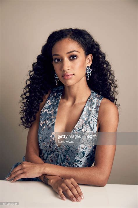 Actor Samantha Logan Of CW S All American Poses For A Portrait