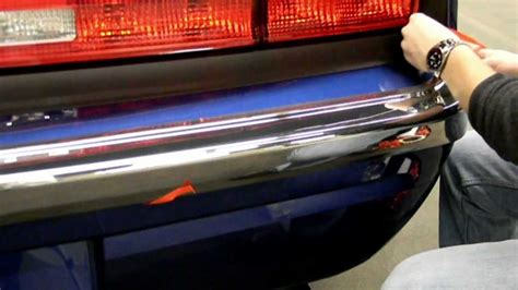 Retro Usa Challenger Rear Bumper Installation Youtube