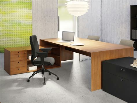 Quaranta5 Teak Office Desk By Fantoni
