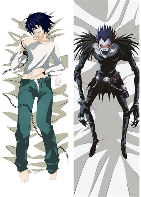 Death Note LÂ·lawlietandryuk Anime Dakimakura Pillow Cover Anime Pillow