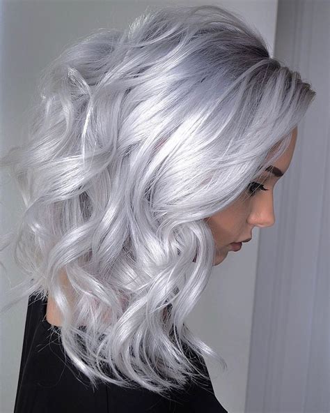 On Instagram Beautiful Platinum Blonde Created By
