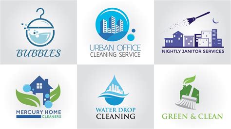Cleaning Business Logos
