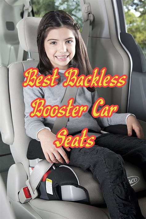 5 Best Backless Booster Car Seats 2020 Techno Hub