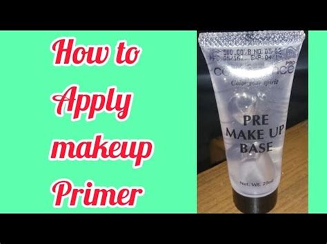 Puk code kaise pta kare पुक कोड कैसे पता करें. Makeup se pahle primer kaise lagaye. How to apply primar