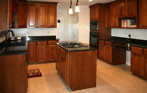 As a cheap and quick way to update kitchen cabinets, polyester and lacquer finishes are a great choice. Kitchen cabinet stains colors | Home Designs Project