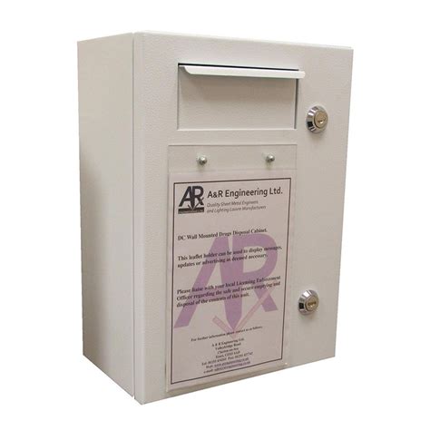 Police Drug Disposal Cabinets A And R Engineering Ltd