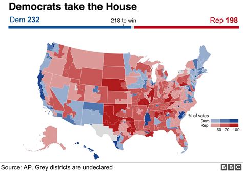 Us Mid Term Election Results Maps Charts And Analysis