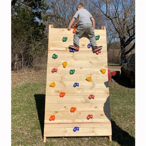 How To Build A Kids Climbing Wall Climbing Wall Kids Diy Climbing