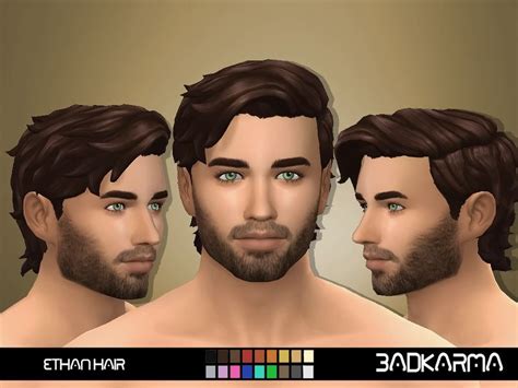 Base Game Compatible Found In Tsr Category Sims 4 Male Hairstyles