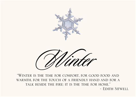 Winter Love Snowflake Quote Winter Poems Fabulous Quotes