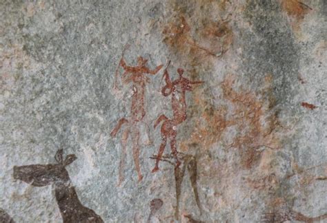 Ancient Rock Art Shows Unique Drawing Of The Extinct Giant Sloth Lemur