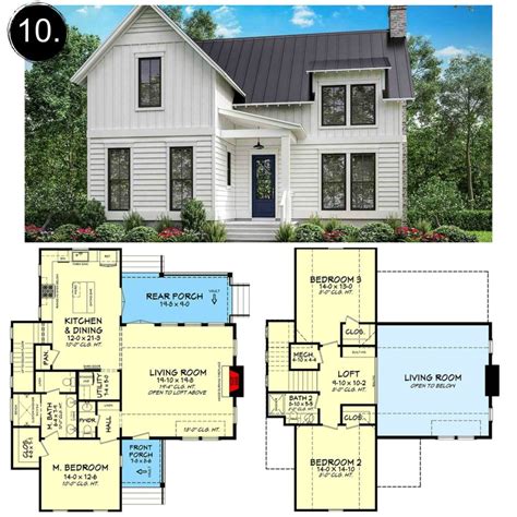 Ōliv tempe, a modern apartment community in tempe, az, provides a wide array of floor plans to fit every lifestyle. 10 Floor Plans Under 2,000 sq ft | Farmhouse floor plans ...