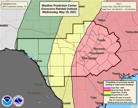 Thursday, according to the national weather service. Rounds of storms and heavy rain continue for San Antonio