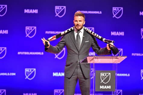 Beckham Formally Handed Miami Mls Franchise New Straits Times