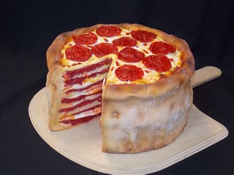 Pizza Grooms Cake