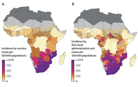 Aids In Africa Map