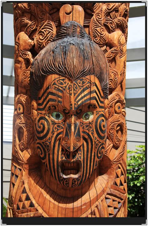 毛利人的木雕艺术纪实趣味科技论坛新浪网