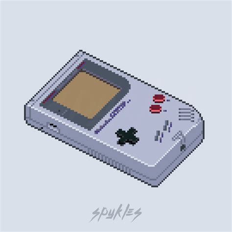 Artstation Game Boy Pixel Art
