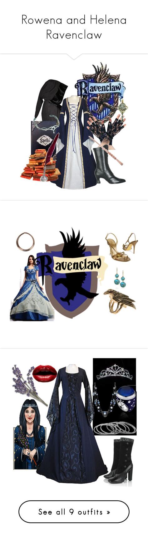 Rowena And Helena Ravenclaw Hogwarts Founders Ravenclaw Fashion