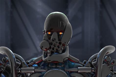 10 Evil Robots Bent On Destroying Humanity Futuristic Robot Robot