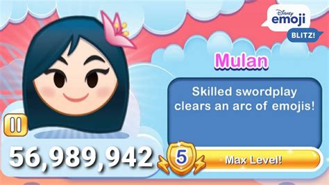 Disney Emoji Blitz Mulan Level 5 Gameplay Youtube