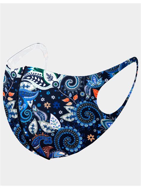 Paisley Face Mask Anti Pollution Dust Mask Inked Shop