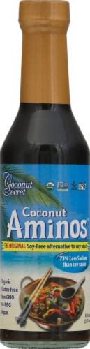 Coconut Secret Organic Raw Coconut Aminos 8 Fl Oz Smiths Food And Drug