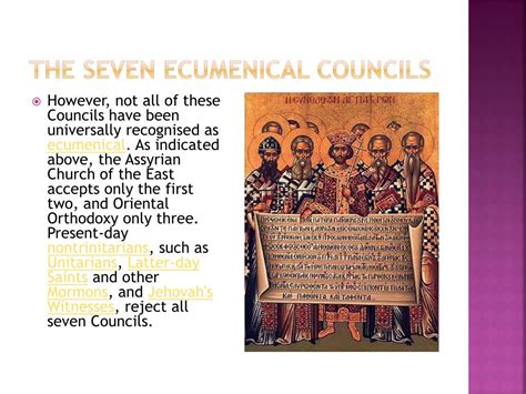 Ppt The Seven Ecumenical Councils Powerpoint Presentation Free