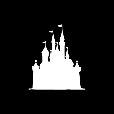 Cinderella castle disney SVG PNG VECTOR Cricut File | Etsy