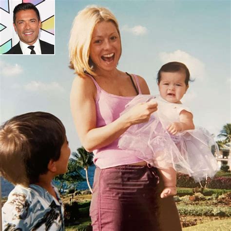 Kelly Ripa Shares Throwback Pics Of Her Mark Consuelos Son Michael