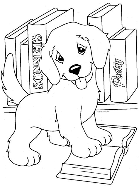 Golden Retriever Puppy Coloring Pages Printable  Coloring Home