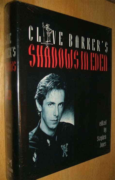 Clive Barkers Shadows In Eden 1991 Underwood Miller 1st Ed Horror