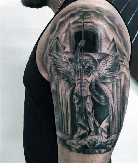 Arriba Imagen Tatuaje De San Miguel Arcangel En La Espalda