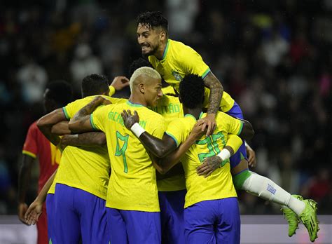 Brazil will be top-ranked team at World Cup in Qatar | AP News