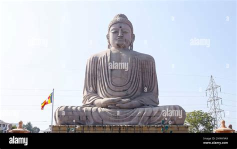 Statue Of Lord Budhha In Meditation Pose 80 Feet Statue With 10