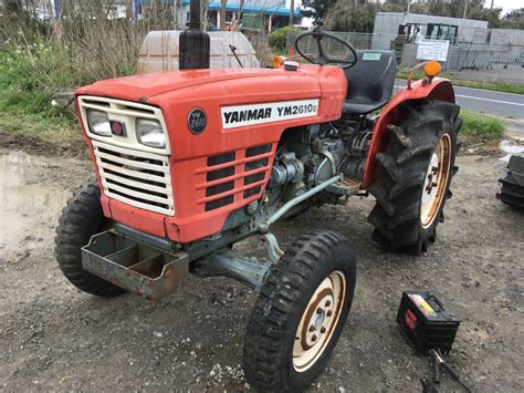 Yanmar Ym2610d 01876 Used Compact Tractor Khs Japan