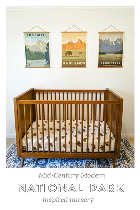 Mid Century Modern National Park Inspired Nursery The Simple Venture