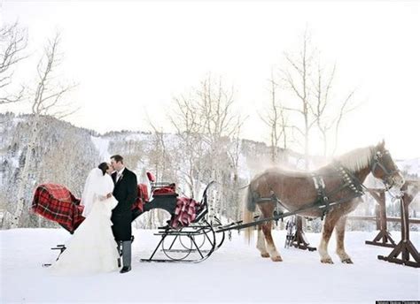 100 Ideas For Winter Weddings Huffpost