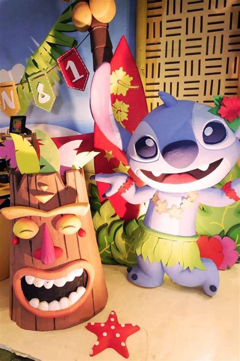 Home top 100 lilo and stitch: Lilo & Stitch Birthday Party Ideas | Kids themed birthday parties, Lilo and stitch, First ...