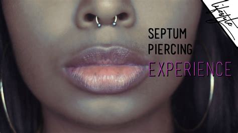 My Septum Piercing Experience Youtube