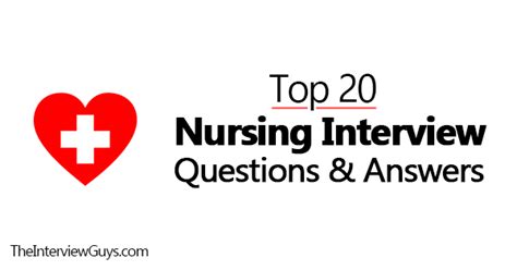 Top 20 Nursing Interview Questions And Answers 2022