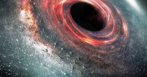 découverte d un trou noir tournant si rapidement qu il entraîne l espace dans son mouvement