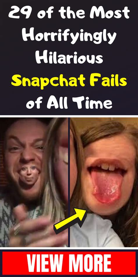Of The Most Horrifyingly Hilarious Snapchat Fails Of All Time